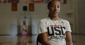 Aaliyah Gayles shares remarkable comeback to USC women's basketball