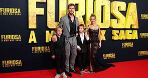 Chris Hemsworth steps out with wife, kids at 'Furiosa' premiere