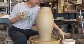160. Throwing a Tall Large Flower Vase with Hsin-Chuen Lin