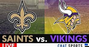 Saints vs. Vikings Live Streaming Scoreboard, Free Play-By-Play, Highlights, Boxscore | NFL Week 10