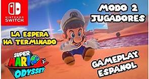 PROBANDO SUPER MARIO ODYSSEY | MARIO Y CAPPY (MODO 2 JUGADORES) - [Gameplay Español]