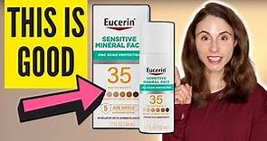 *NEW* Eucerin Tinted Mineral Sunscreen Review @DrDrayzday