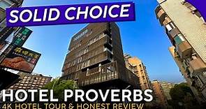 Hotel Proverbs Taipei, Taiwan【4K Resort Tour & Review】LOVE The Rooms!