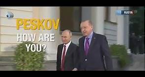 Soçi'de Erdoğan, Putin ve Kremlin Sözcüsü Peskov Arasında ki Güldüren Diyalog!