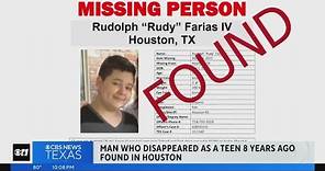 Man who disappeared as teen 8 years ago found in Houston