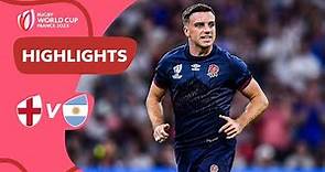 A George Ford masterclass | England v Argentina | Rugby World Cup 2023 Highlights