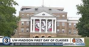 First day of classes at UW-Madison