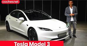 Tesla Model 3 2024 | Prueba / Test / Review en español | coches.net