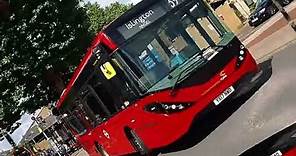 London buses in the london borough of Hackney