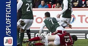 Gary Deegan Pulls Peter Pawlett's Shorts Down, Aberdeen 0-0 Hibernian, 27/01/2013