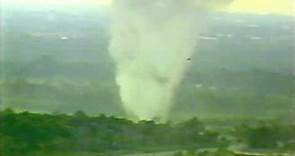 Brooklyn Park - Fridley, Minnesota Tornado 7-18-86 (Helicopter Footage)