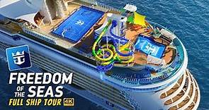 Freedom of the Seas | Full Walkthrough Ship Tour & Review 4K | Royal Caribbean 2021