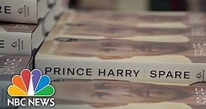 Prince Harry's memoir 'Spare' hits shelves