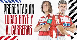 Presentación de Lucas Boyé y Álvaro Fernández como jugadores del Granada CF