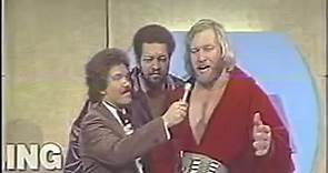 NWA World Wide Wrestling 1979 - Ric Flair, Ernie Ladd, Big John Studd promo