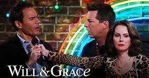 Will & Karen compete to be Jack's best man | Will & Grace '17
