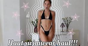 BIKINIS I'M OBSESSED WITH! - Haute swimwear try on haul