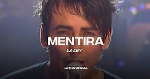 La Ley - Mentira (Lyric Video) | CantoYo