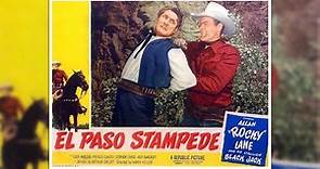 El Paso Stampede 1953 Western Allan Rocky Lane