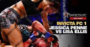 Full Fight | Jessica Penne DOMINATES Lisa Ellis to Earn Impressive TKO Victory | Invicta FC 1