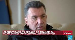 Oleksiy Danilov speaks to France 24