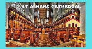 ENGLAND: ST. ALBANS Cathedral ⛪ and its stunning interior, let's go!