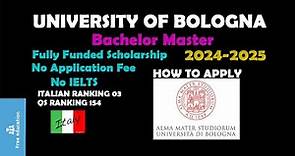 University of Bologna | University of Bologna Application Process