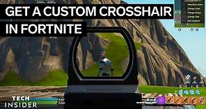 How To Get A Custom Crosshair In Fortnite