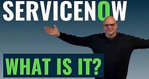 What is ServiceNow?