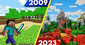 The Evolution of Minecraft [2009 - 2023]