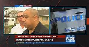 New Orleans police chief discusses Gentilly triple homicide