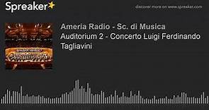 Auditorium 2 - Concerto Luigi Ferdinando Tagliavini