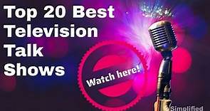 Top 20 Best Television Talk Shows of All Time!
