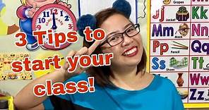 Tips for Online Teaching (Introduction Demo) How to start a class? | Life's a Charm