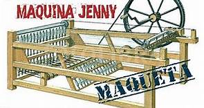 Cómo hacer Máquina Jenny, REVOLUCION INDUSTRIAL (maqueta)