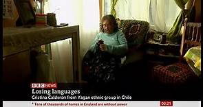 Cristina Calderón passes away (1928 - 2022) (Chile) - BBC News - 19th February 2022