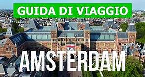 Viaggio ad Amsterdam, Paesi Bassi | Paesaggi, attractions | Video drone 4k | Città di Amsterdam