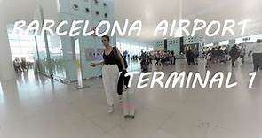 Aeropuerto Barcelona El Prat Terminal 1 Zona de Facturación