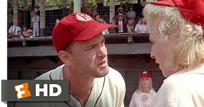 There's No Crying in Baseball - A League of Their Own (5/8) Movie CLIP (1992) HD