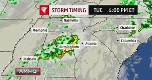 Tornado Outbreak, Severe Storms, Flooding Rainfall in the South