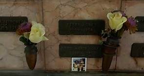 Celia Lovsky Peter Lorre Graves Hollywood Forever Cemetery Los Angeles California USA January 2021