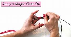 Knitting Help - Judy's Magic Cast-On