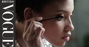 How to Apply Glitter Eyeshadow (1/4) | Vogue Beauty School | British Vogue