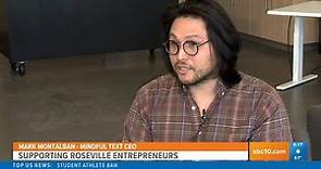 MindfulText Co-Founder, Mark Montalban on ABC10 News