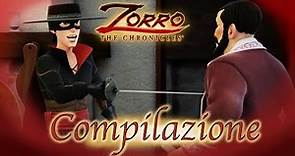 1 Ora COMPILAZIONE | Zorro La Leggenda | Episodio 16 - 18 | Cartoni di supereroi
