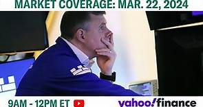 Stock market today: US stocks mixed as Nasdaq flips into positive territory | March 22, 2024