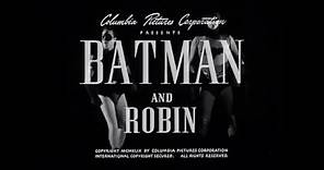 1949 Batman and Robin Movie