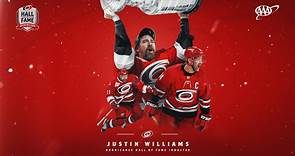 Justin Williams Hall of Fame Tribute Video