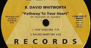 B. David Whitworth - Pathway To Your Heart
