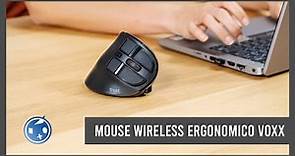 Trust mouse wireless ergonomico Voxx - Unboxing e videorecensione